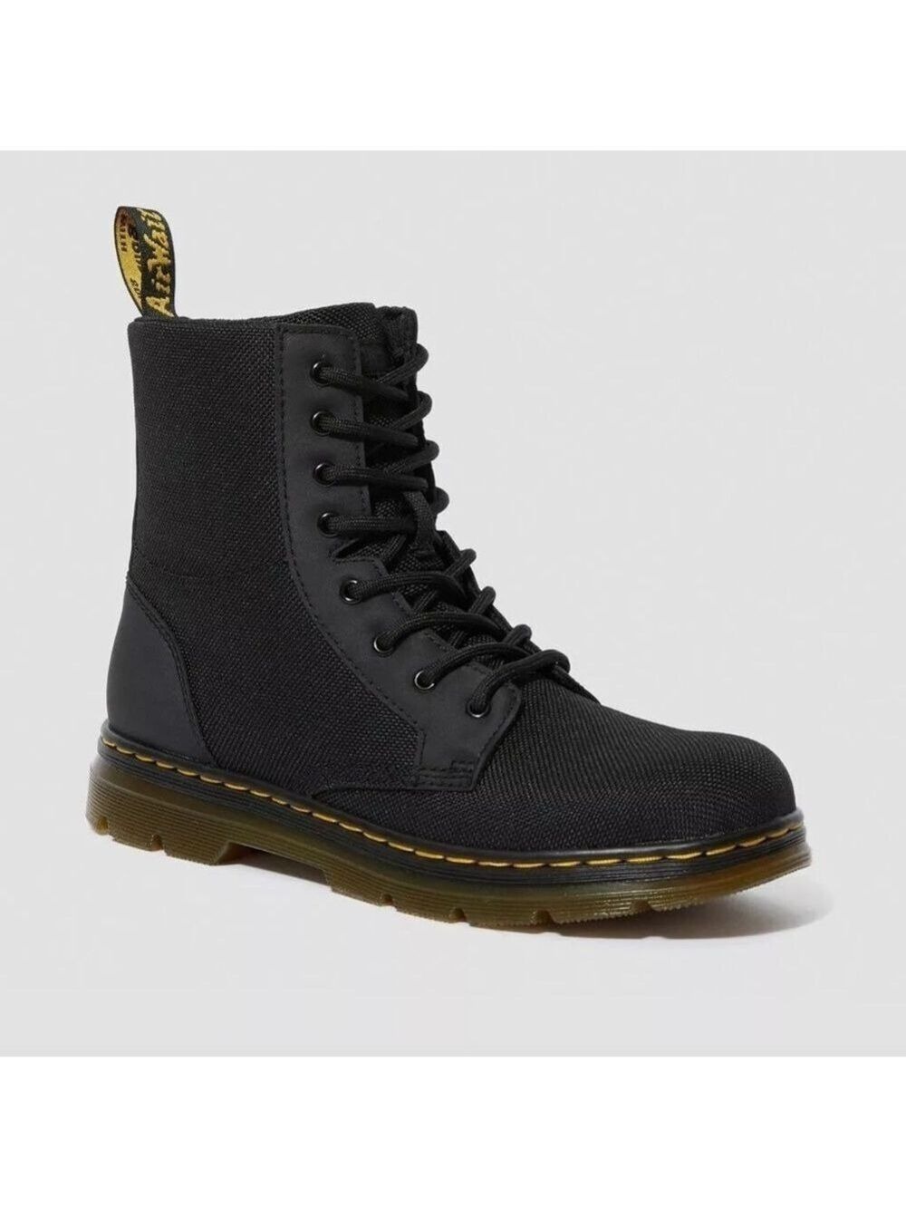 Dr Martens Youth Air Wair Combs J Extra Tough Boots Size 13 Black Poly Casual